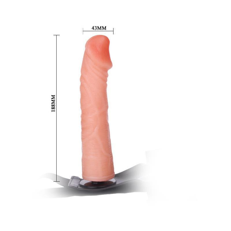 Жіночий страпон реалістичний - Strap-On, PVC Material, Fresh Sex Aura Київ - фото 5