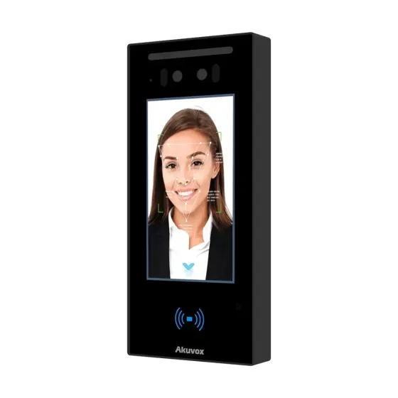 Біометричний термінал контролю доступу 2Mp Akuvox A05C з розпізнаванням облич та зчитувачем Mifare / NFC / BLE / QR (00-00002238) Киев