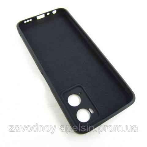 Oppo A76 A96 Чехол силиконовый Защита камеры (черный) Одесса