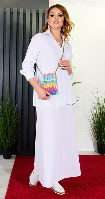 Лляний костюм (50) Київ - фото 1