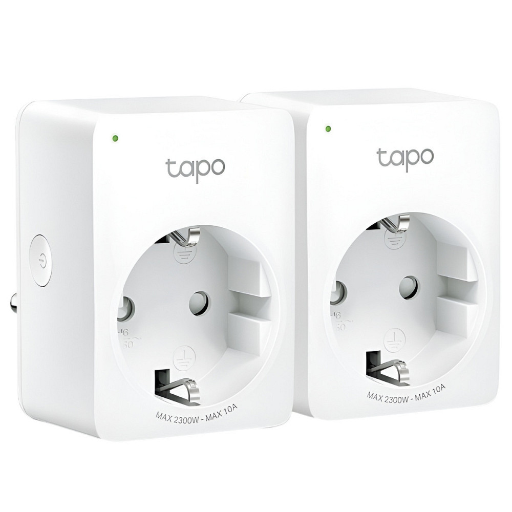 Інтелектуальна розетка TP-Link Tapo P100-2-pack ( 23526 ) Харків - фото 1