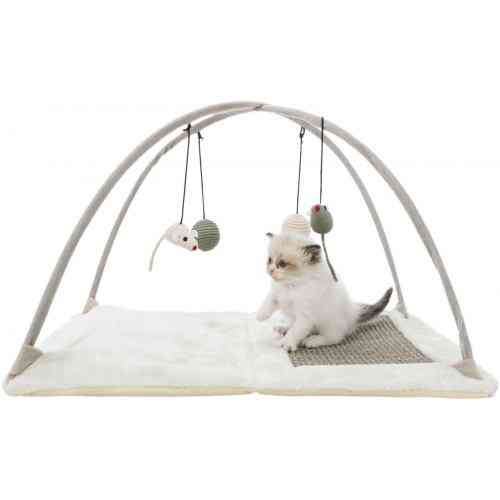 Коврик Trixie для кошек Развлекательный комплекс с царапинкой сизаль/плюш 60х33х42 см Киев