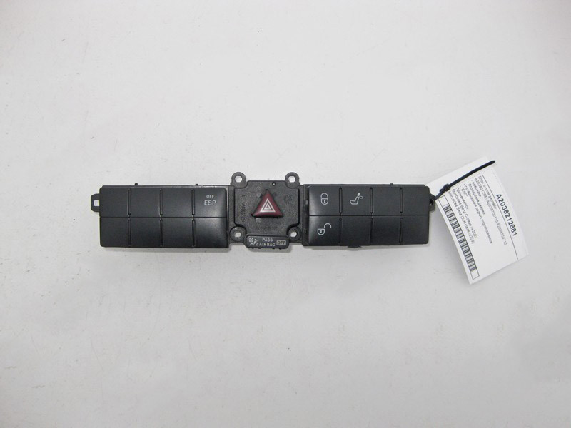 Mercedes-Benz  A2038212881 Блок кнопок аварійки, блокування дверей, складання задніх підголівників, ESP C-Class W203 рестайл CLK C209 Одеса - фото 1