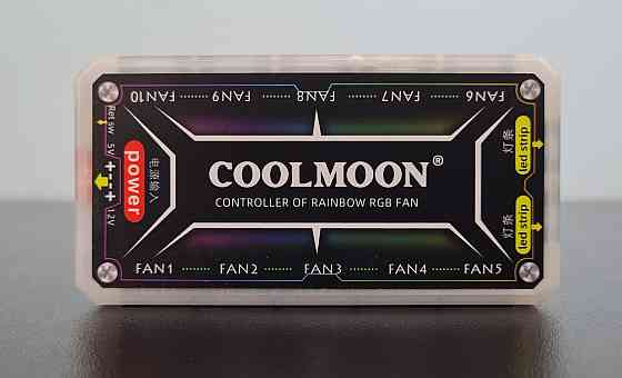 RGB / ARGB Контроллер вентиляторів для ПК COOLMOON Клевань