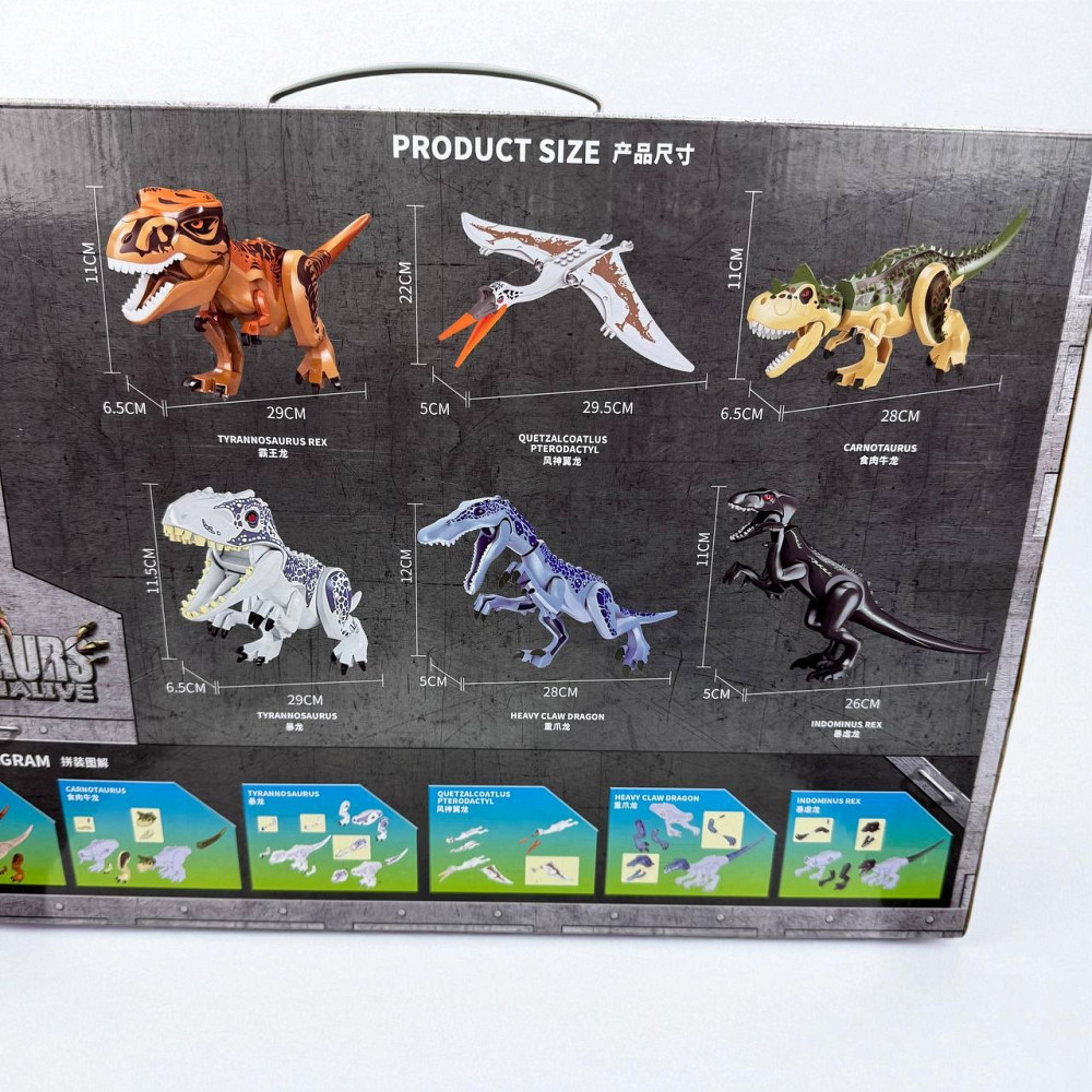 Великий дитячий конструктор динозаври jurassic world 3727, Конструктор для хлопчиків парк юрського періоду ( 24417 ) Харків - фото 4