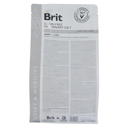 Корм сухий Brit Grain Free VetDiet Dog Mobility для собак для здоров_я суглобів з оселедцем лососем горохом та гречкою 2 кг Київ - фото 6