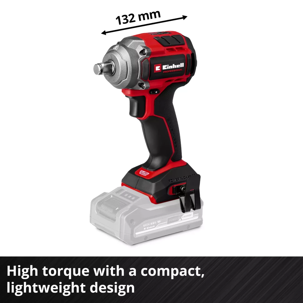 Ударный аккумуляторный гайковерт Einhell Professional TP-CW 18/350-C Li BL - Solo (без аккума и зарядки) 4510055 Киев - изображение 4