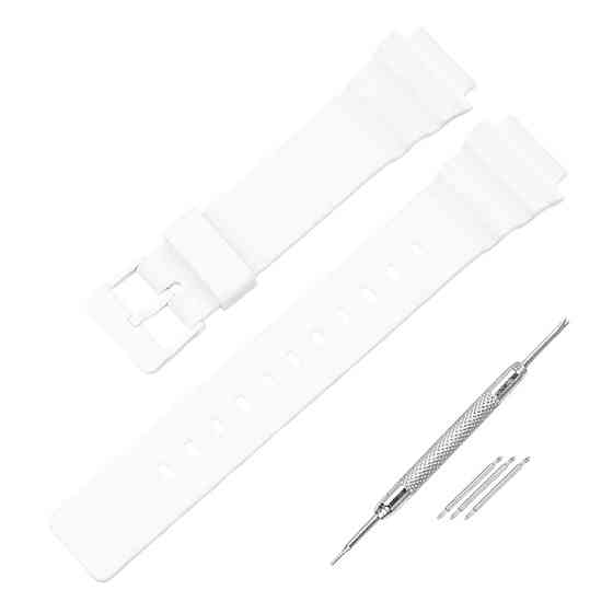 Ремінець для Casio MRW-200H All White SBR Київ