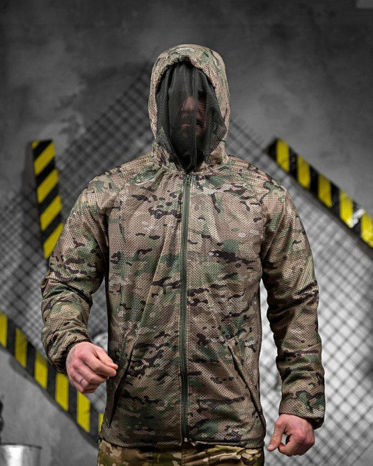 Маскировочная антимоскитная KRAFT   кофта ДЛ7207 Одесса - изображение 2