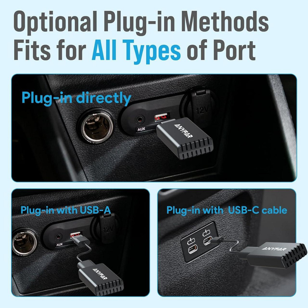 CarPlay для iPhone, конвертер провідного карплей для iOS 10+, бездротовий адаптер для авто з 2017р, з Bluetooth Wi-Fi Київ - фото 4