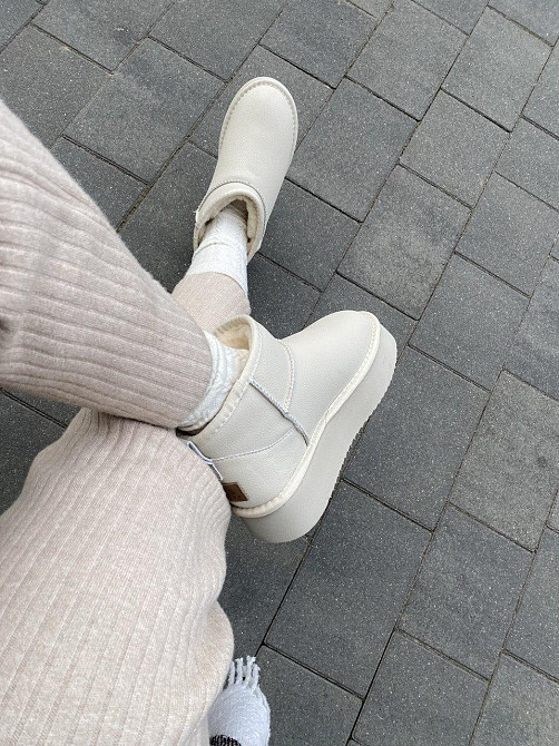 Loretta Угги жіночі LORETTA M207-1 св.бежевий (зима, еко-шкіра) (6192) Коломыя - изображение 5