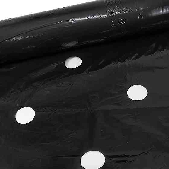 Плівка 30 мкм 1.20м* 1000м плівка чорна для мульчування перфорована 3 отвори Дніпро