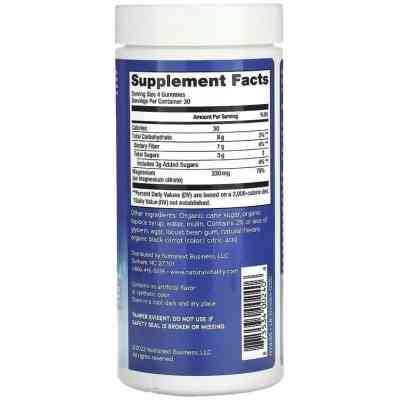 Витаминно-минеральный комплекс Natural Vitality Цитрат Магния, 330 мг, вкус малина лимон, CALM, Magnesium Supplement, (PTG-00240) Вінниця