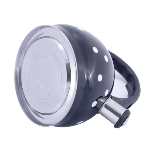 Чайник 2л нержавіюча сталь зі свистком з нейлоновою ручкою 1070BL KAMILLE Житомир - изображение 8