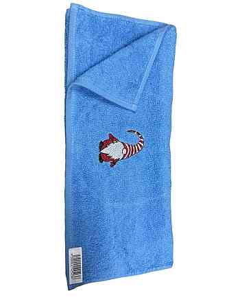 Рушник махровий новорічний з вишивкою 40×70, 100% бавовна Київ