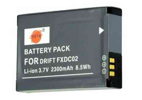 Акумулятор для екшн відеокамери DRIFT FXDC02, 2300 mAh. Полтава