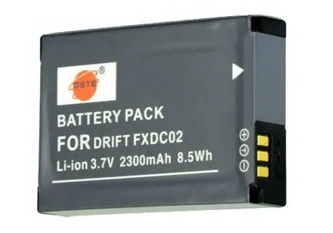 Акумулятор для екшн відеокамери DRIFT FXDC02, 2300 mAh. Полтава - фото 1