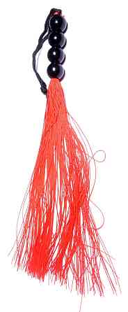Силиконовый флогер ( длина 37 см ) Fetish Boss Series - Silicone Whip Red 14