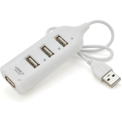 Концентратор Voltronic USB 2.0 to 4xUSB white (DNS-HUB4-OW) Вінниця - фото 1