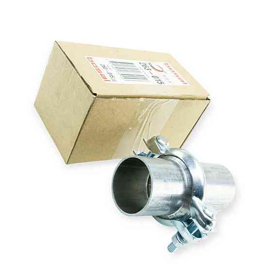 Хомут глушника (d-50 мм) Москвич 412 з патрубком Мукачево