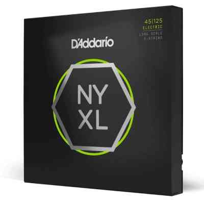 Струни для гітари D&apos;Addario NYXL Bass Light Top / Medium Bottom 5-String (45-125) (NYXL45125) Вінниця
