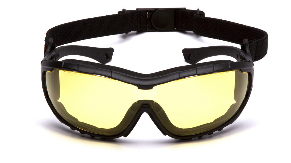 Захисні окуляри Pyramex V3T (amber) Anti-Fog, жовті Запоріжжя - фото 3
