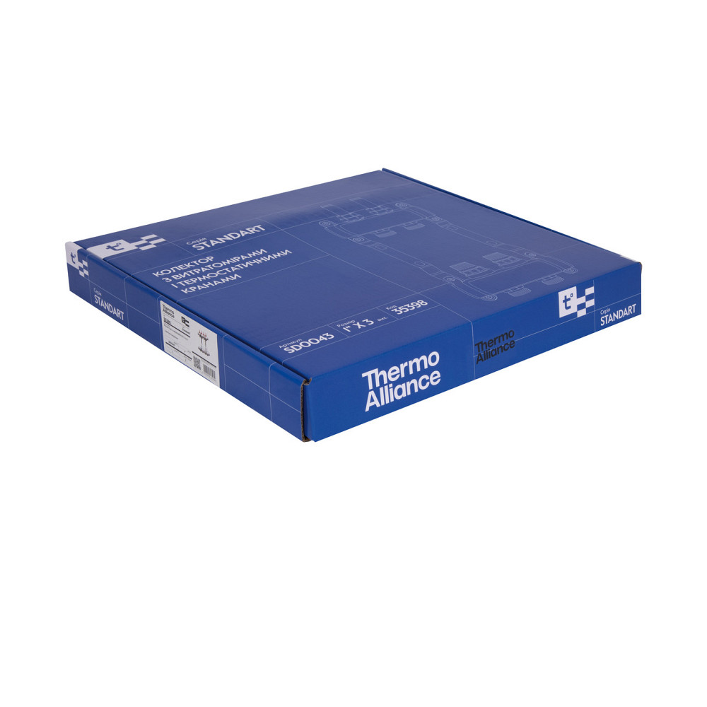 Колектор із витратами Thermo Alliance Standart 1" 3 виходи SD0043 Київ - фото 8