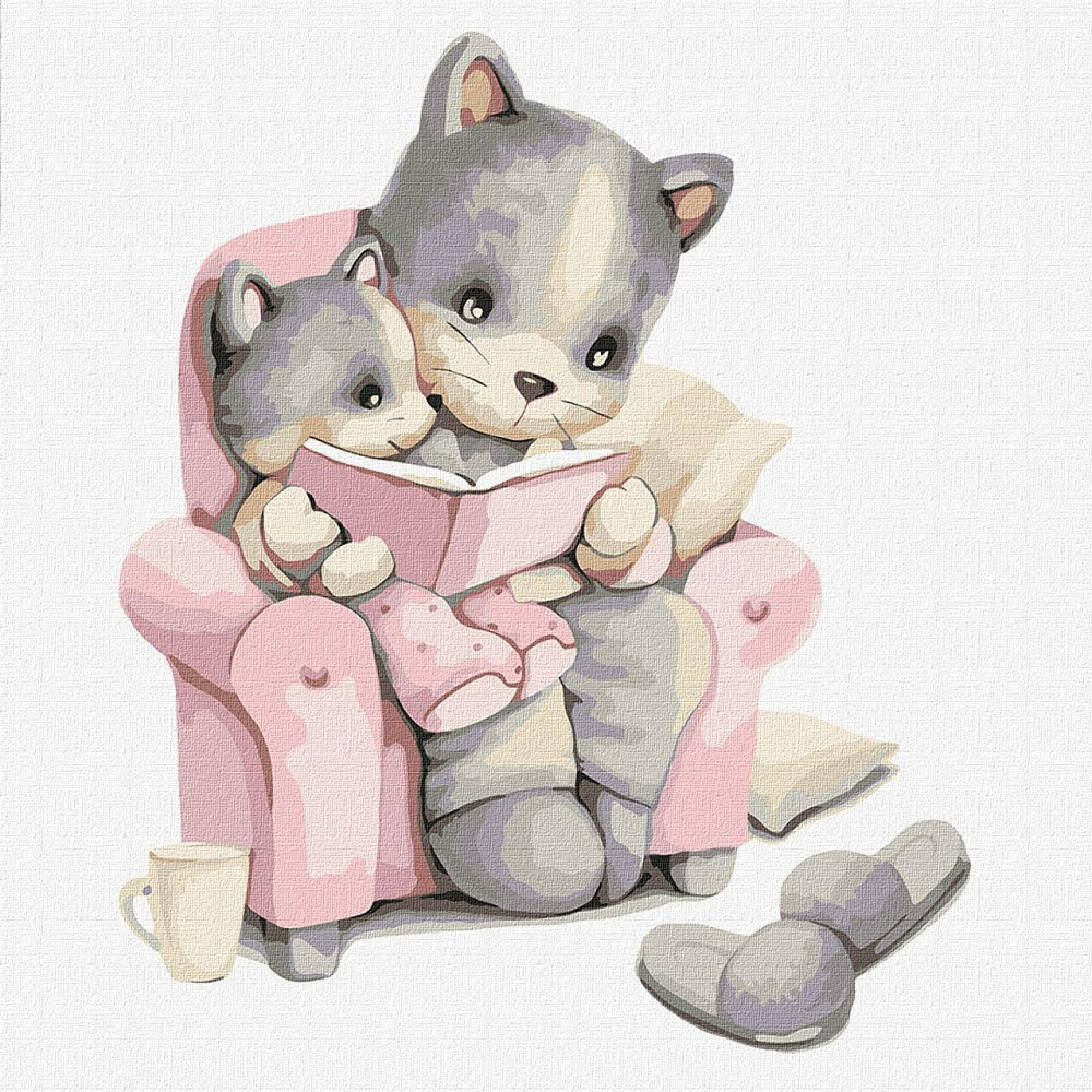 Набір для розпису по номерах. Люди 