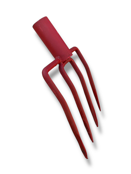 Вила копальні круглий зуб, червоні Харків - фото 2