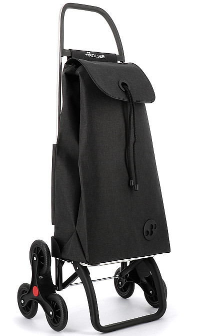 Сумка-тележка Rolser I-Max Tweed 6 Negro (IMX383-1023) Киев - изображение 1