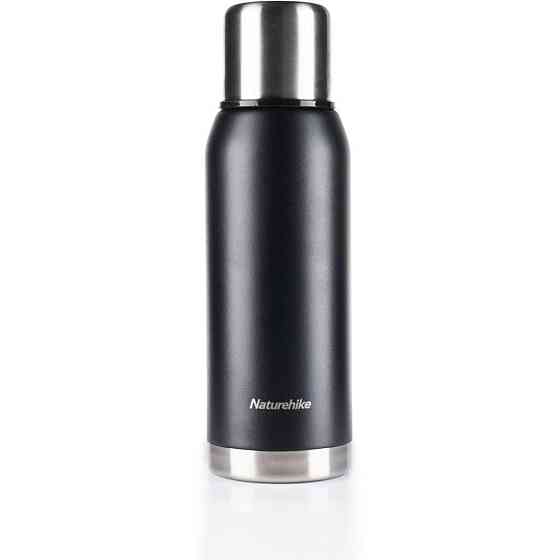 Термос Naturehike Q-9H NH19SJ010, 304 сталь, 1.0 л, черный Киев