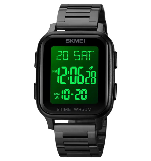 Мужские наручные часы Skmei 1859 на браслете (Черный) Винница - изображение 2
