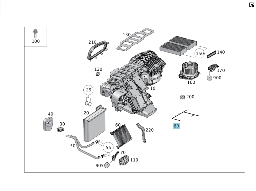 Mercedes-Benz  A1668201400 Джгут електропроводки обігрівача - пічки ML/GLE W166 GL/GLS X166 GLE Coupe C292 Одесса - изображение 5
