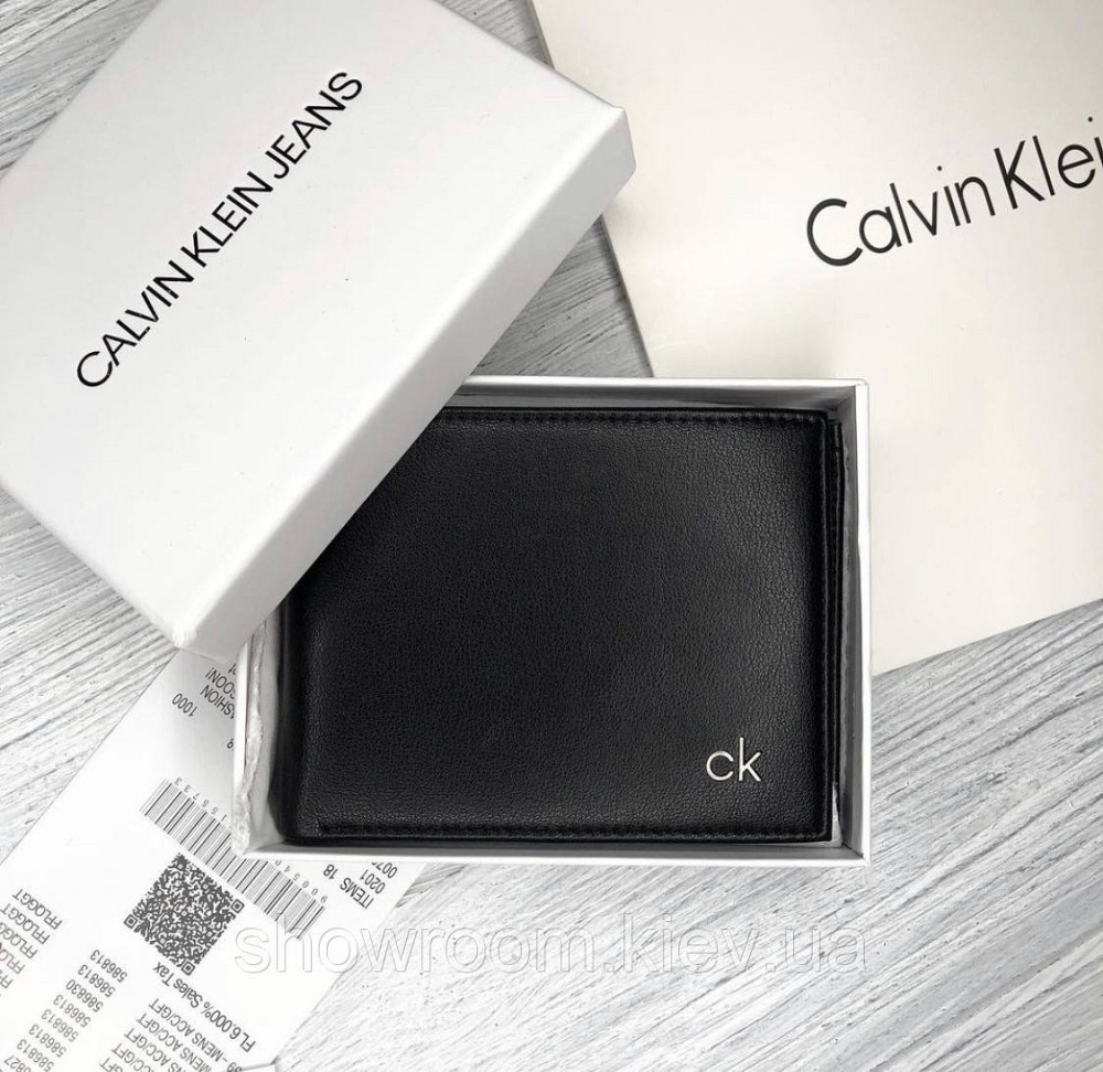 Мужское брендовое портмоне (1341) с монетницей Киев - изображение 4