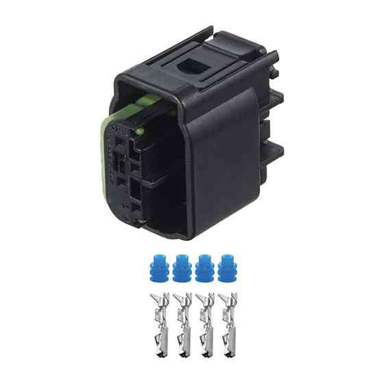 Роз'єм конектор 4-кон., Дат, Давления В Шинах, 968399-1, 8E0971934, 1-967640-1, TE, VAG Audi, BMW, Bugatti, Porsche, Seat 40642 Київ