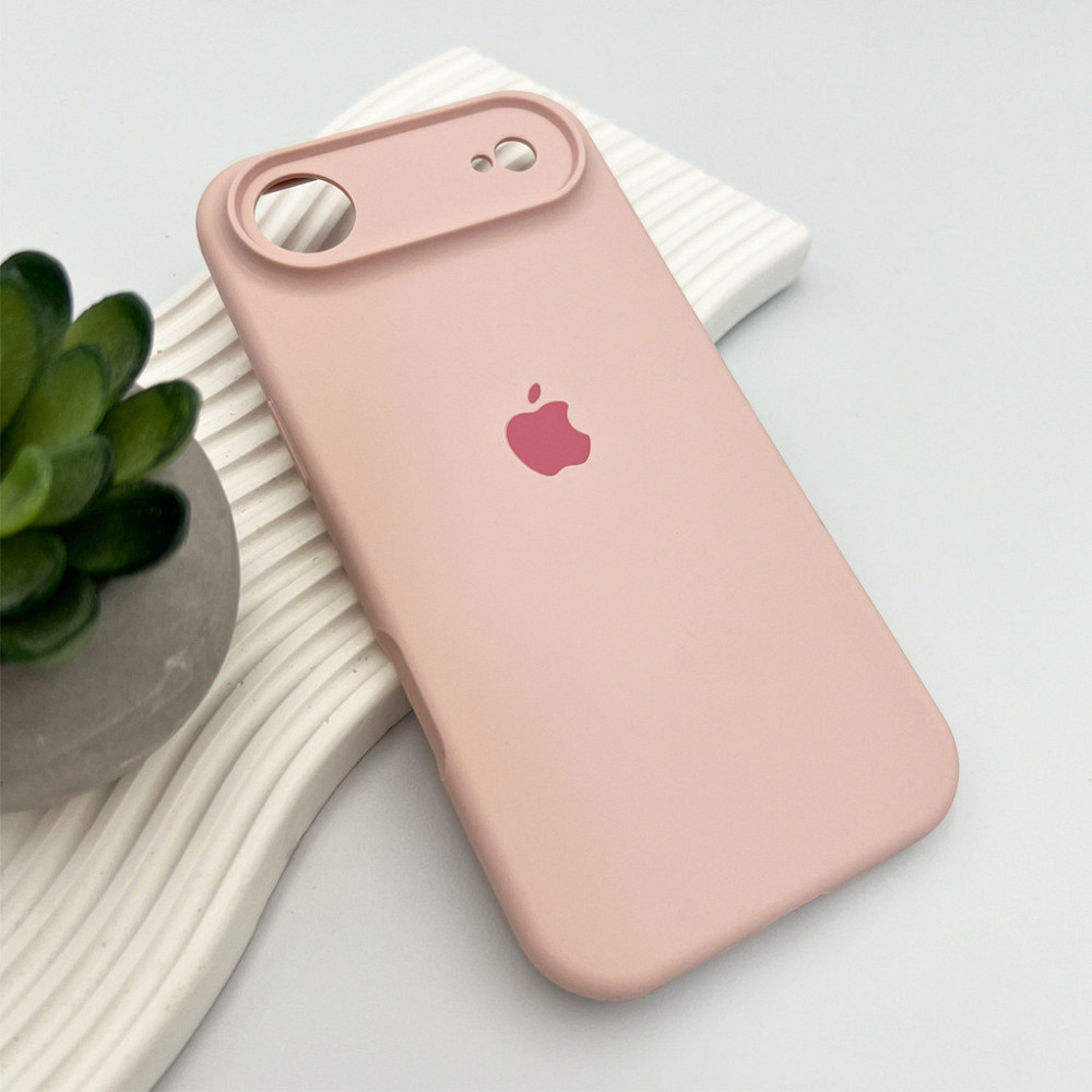 Чохол для смартфона Silicone Full Case AA Camera Protect for Apple iPhone 17 Air 15,Pink Sand Київ - фото 4