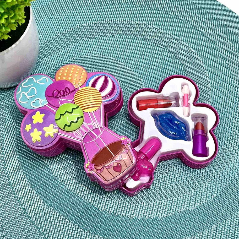 Набір дитячої косметики три яруси тіні помади та інше (657B-67-24B) Чернигов - изображение 2