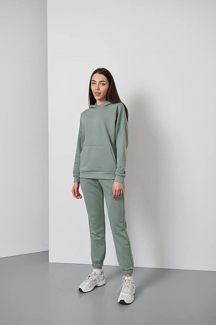 Костюм женский спортивный демисезонный Оливка S Харьков - изображение 2