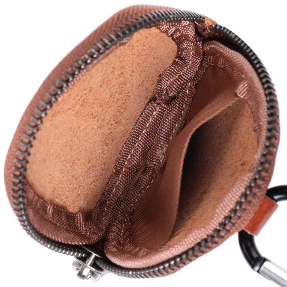 Компактний гаманець для монет із натуральної шкіри Vintage sale_15080 Коричневий Київ - фото 7