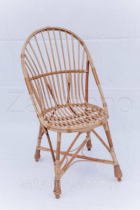 Крісло балконне плетене Київ - фото 2