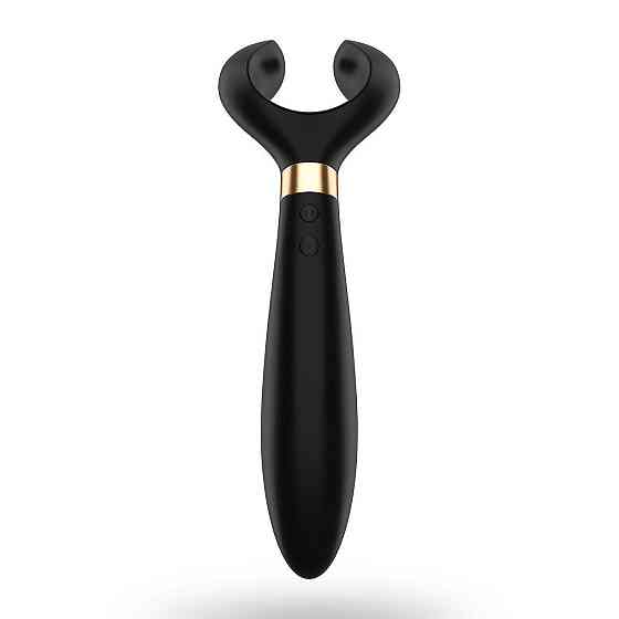 Вібратор для пар Satisfyer Endless Fun Black, 3 незалежні мотори, багатофункціональний Sex Aura Київ