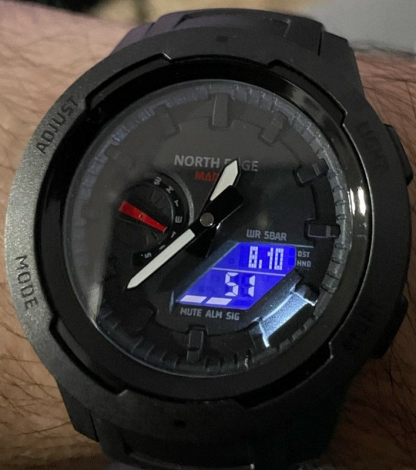 Новинка North Edge Mars3 IP68 50m карбон .Оригінал. Нові. Киев - изображение 4