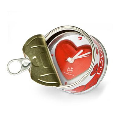 Годинник у банці Vento I love you (8.5 х 8.5 х 5.6 см) Вінниця - фото 1