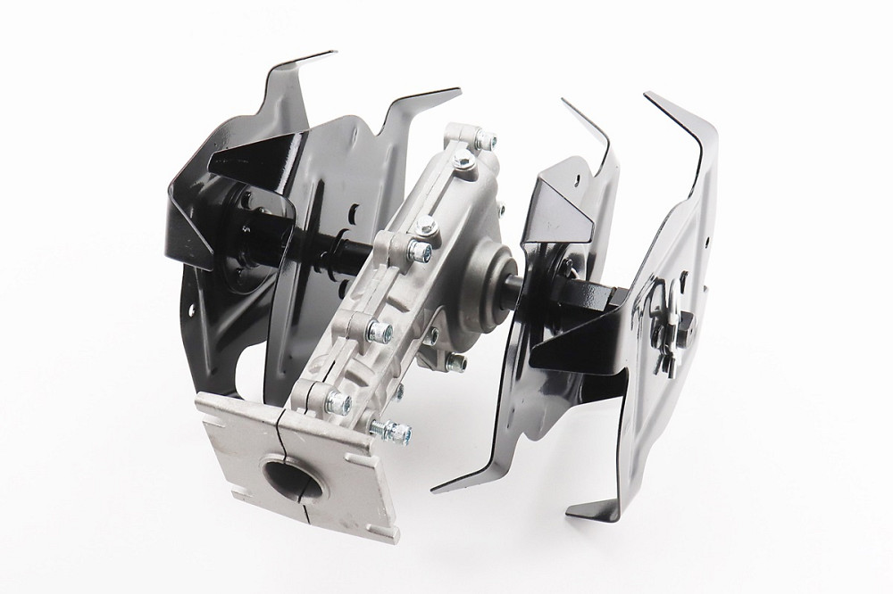 Культиватор (фреза-пластина) D-28mm, 9T, ширина захвата 240mm з металевим захистом Киев - изображение 2