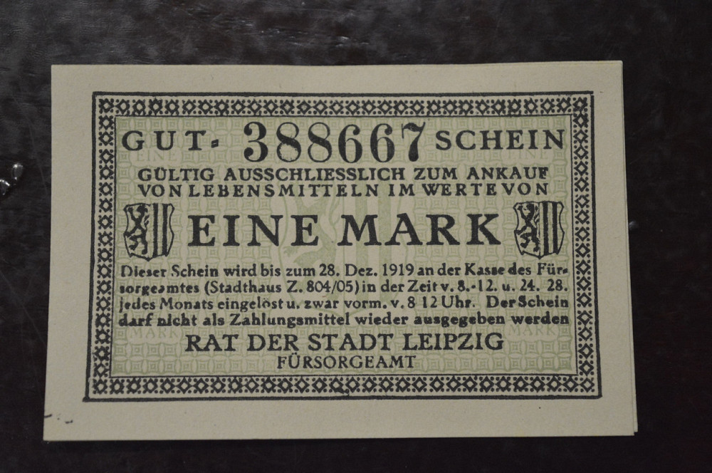 Німеччина. Нотгельд. 1 Mark 1918 року ( 2) Полтава - фото 1