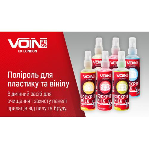 Полироль для пластика и винила Voin Клубника 100мл Львов - изображение 4