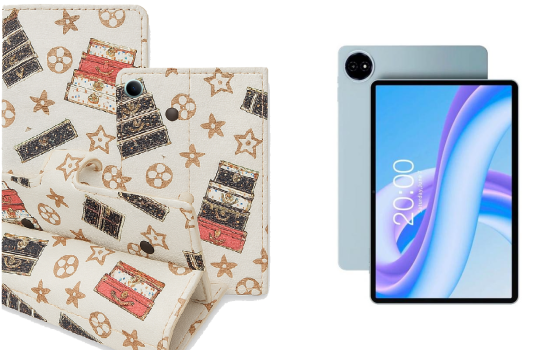 Книжка-трансформер для планшета Teclast M50 Plus, колір Black Lyi White Київ