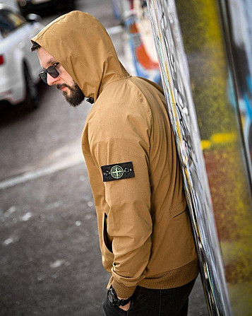 Городская Ветровка Stone island карман coyot 4 ДЛ7036 Киев - изображение 9
