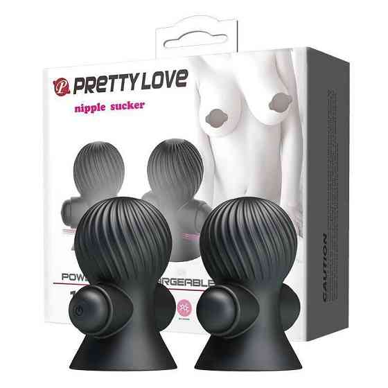 Вібростимулятори для сосків PRETTY LOVE-Nipple Sucker, BI-014545 Sex Aura Київ