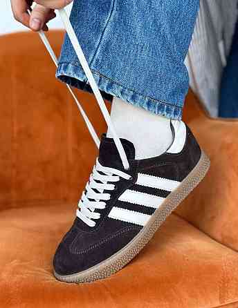 Olli Кроссовки женские OLLI шоколадные замша натуральная низкий ход размер 36-41 (T-1-21413) Коломыя